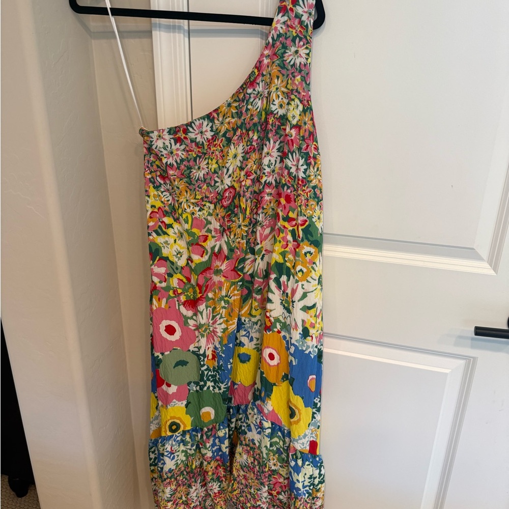Anthropologie Multicolor Floral Dress